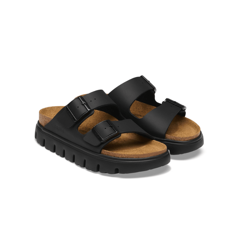 Birkenstock Women's Arizona Chunky Birko-Flor Platform Sandals - Black 2