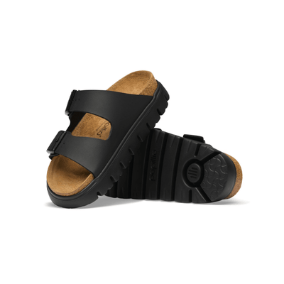 Birkenstock Women's Arizona Chunky Birko-Flor Platform Sandals - Black 4