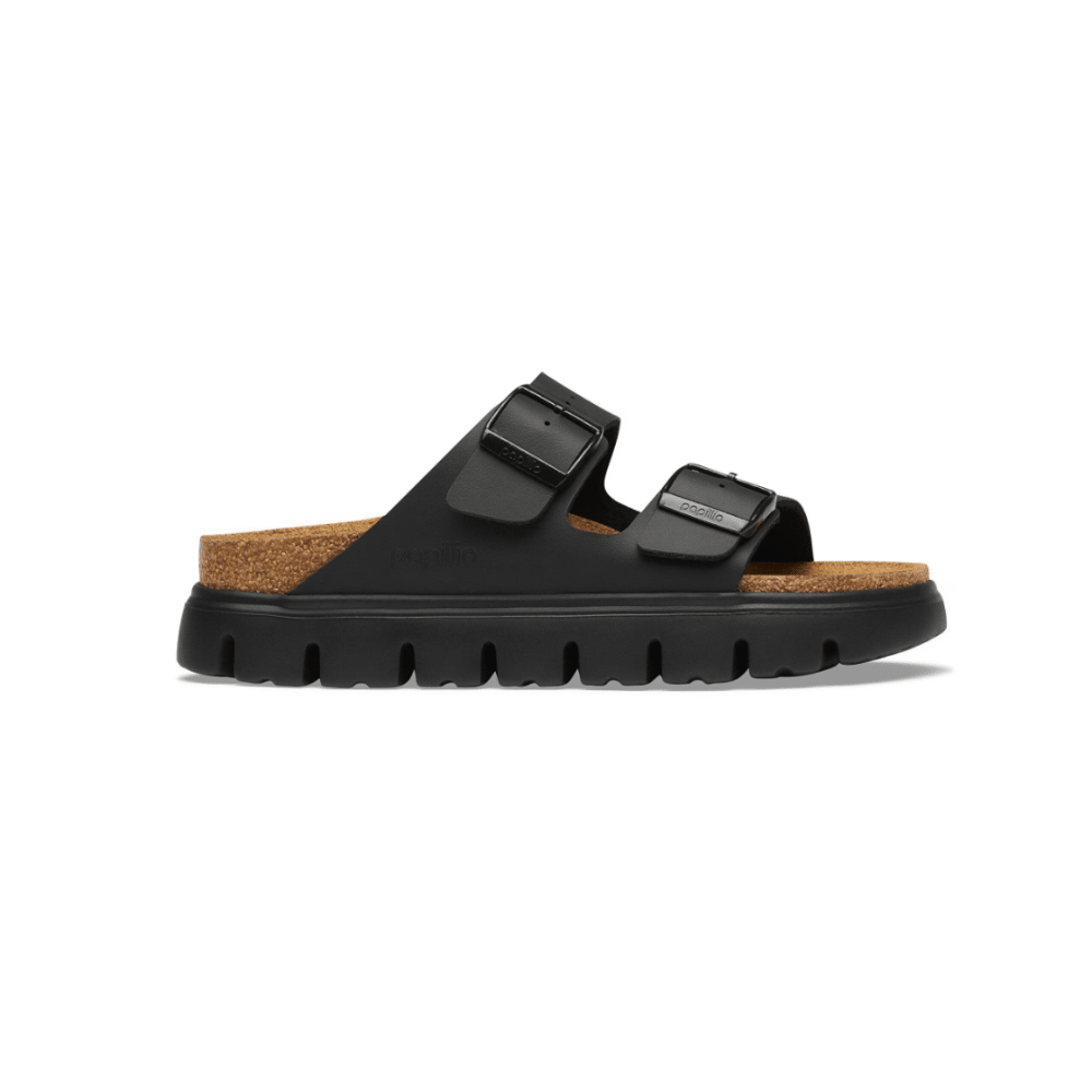 Birkenstock Women's Arizona Chunky Birko-Flor Platform Sandals - Black 1
