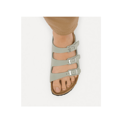 Birkenstock Women's Florida Fresh Oiled Leather Sandals - Pure Sage 3