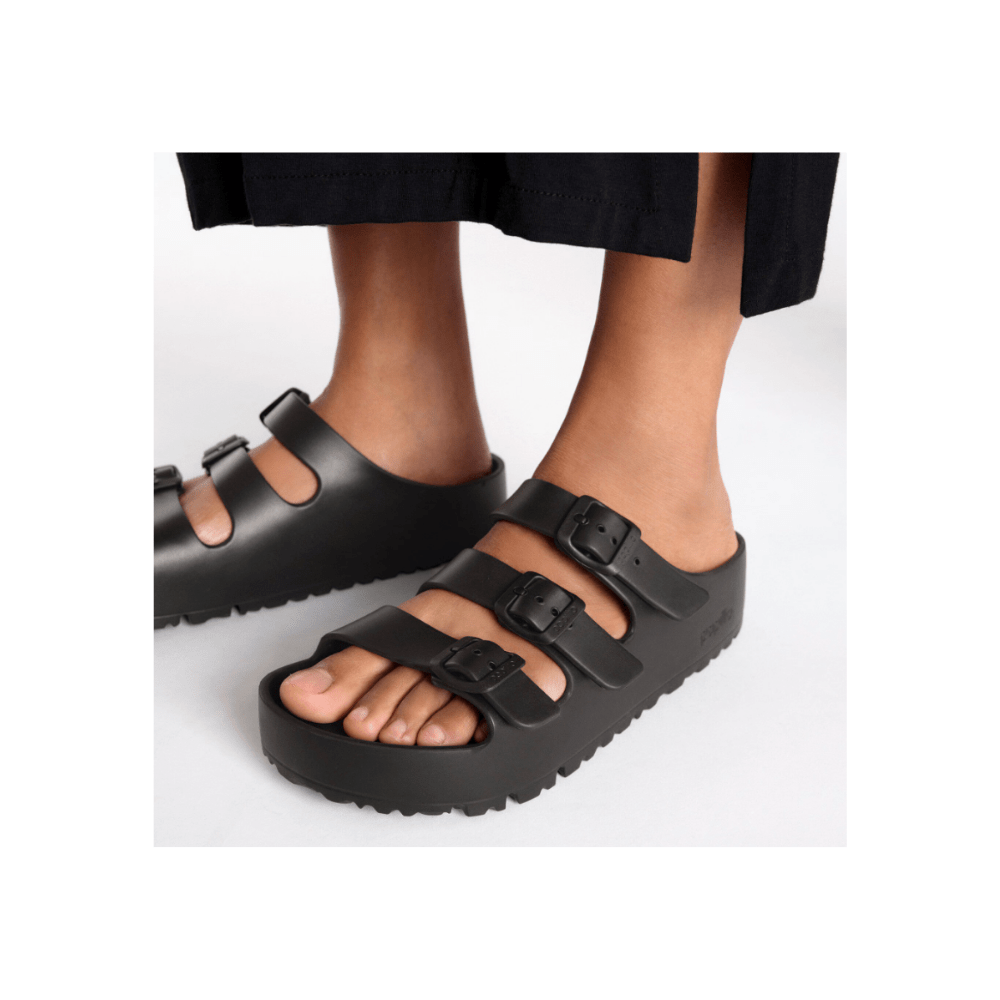 Birkenstock Women's Florida III Flex Platform EVA Sandals - Black 5