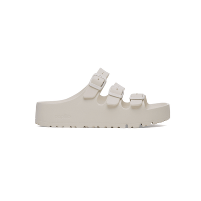 Birkenstock Women's Florida III Flex Platform EVA Sandals - Eggshell 1