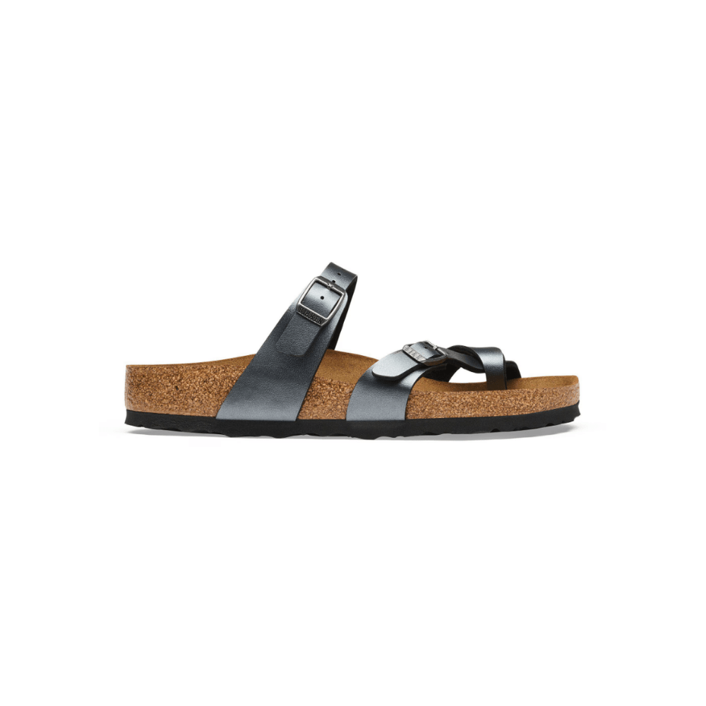 Birkenstock Women's Mayari Birko-Flor Sandal - Metallic Black 1