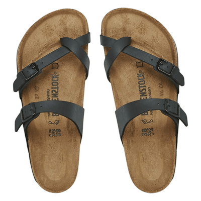 Birkenstock Women's Mayari Graceful Black Flat Sandal 3