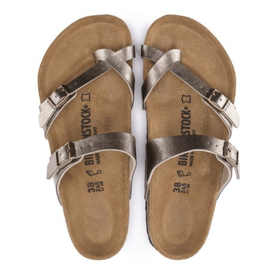 Birkenstock Women's Mayari Graceful Taupe Flat Sandal 3