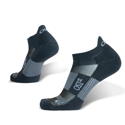 OS1st Thin Air Performance Unisex No Show Black Sock 1