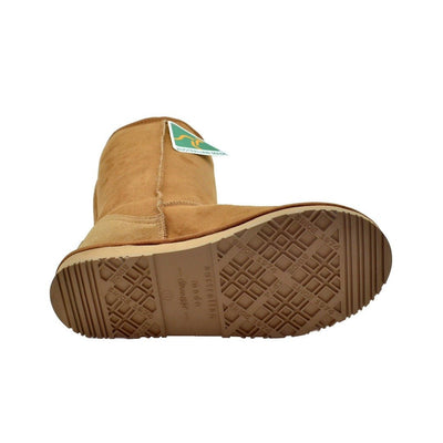 Burlee Women's Sheepskin Boot Tall Chestnut 3