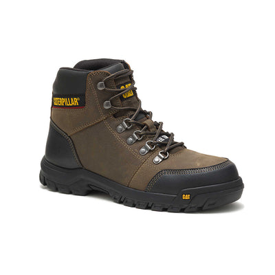 Caterpillar Men's Outline Dark Gray Steel Toe Work Boot P90802 2