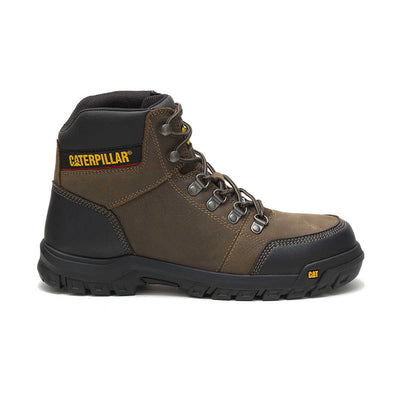 Caterpillar Men's Outline Dark Gray Steel Toe Work Boot P90802 1