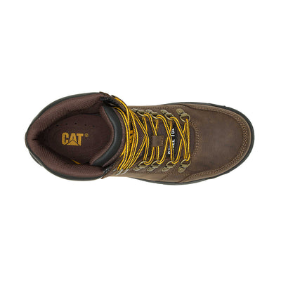 Caterpillar Men's Outline Seal Brown Steel Toe Work Boot P90803 - Men's Work BootCaterpillar