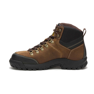 Caterpillar Men's Threshold Brown Waterproof Steel Toe Work Boot P90935 - Men's Work BootCaterpillar
