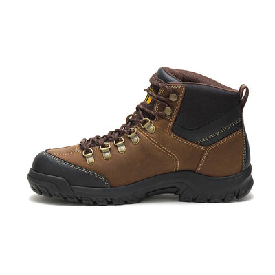 Caterpillar Men's Threshold Brown Waterproof Work Boot P74128 3