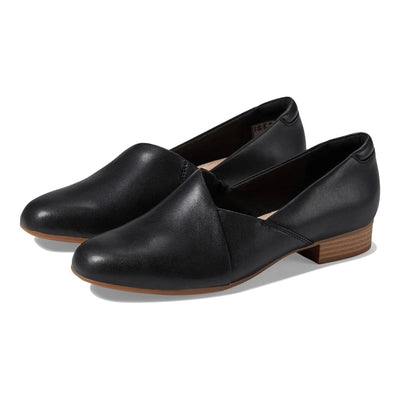 Clarks Juliet Palm Black Leather Women's 5