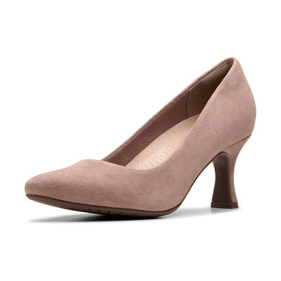 Clarks Kataleyna Gem Mauve Suede Women's Shoes 7