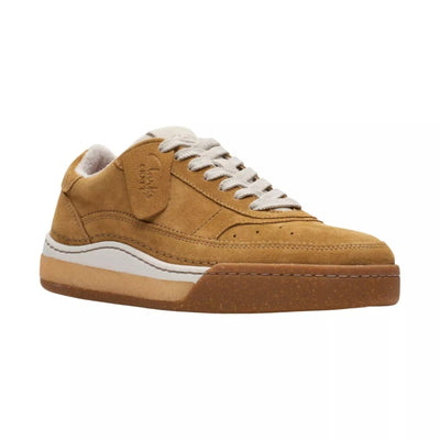 Clarks Men's Craft Court Lace Oakmoss suede Sneaker 7