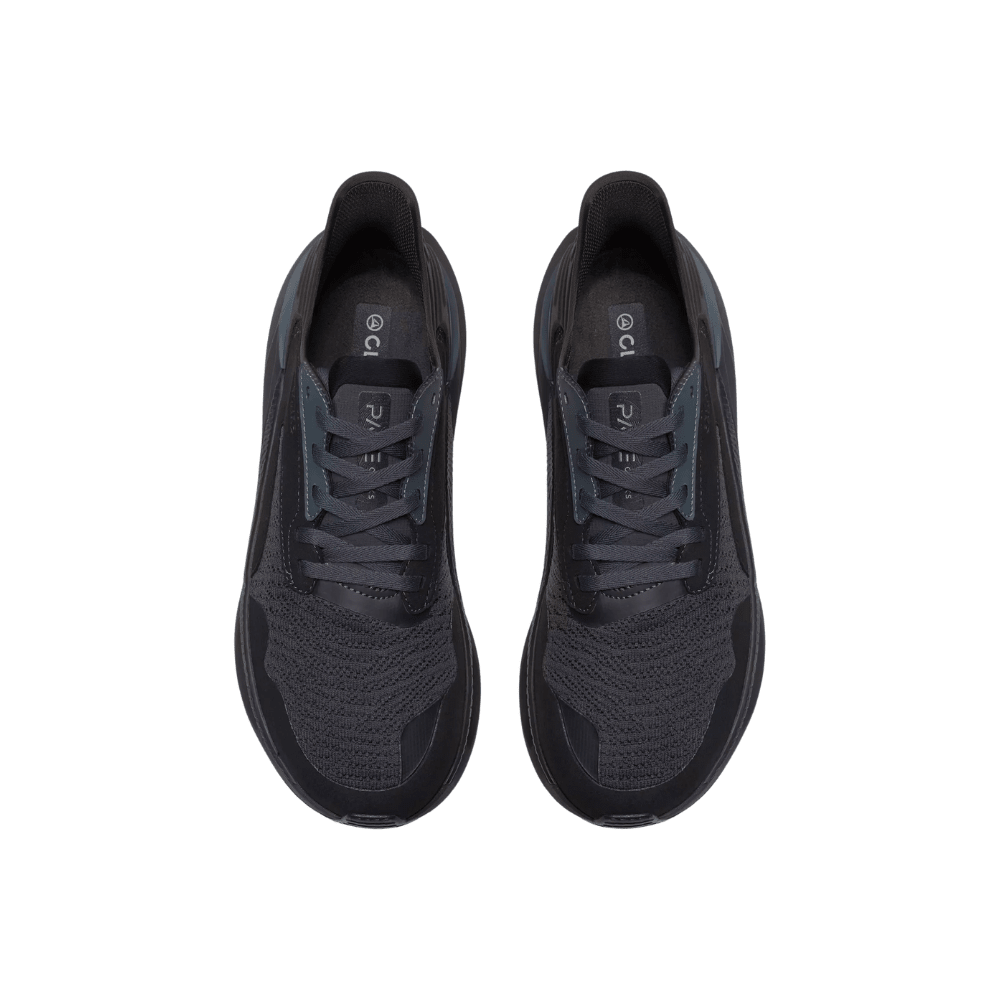 Clarks Pace Men's Podiatrist Approved Walking Shoes - Black 3