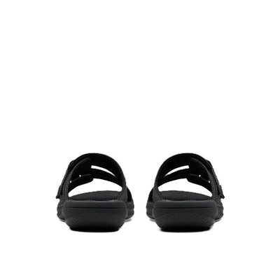 Clarks Women's Breezey Eve Sandals Black / Black Sandal 5