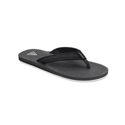 Cobian Men's Anchor Water - Friendly Synthetic Leather Sandal - Black 2