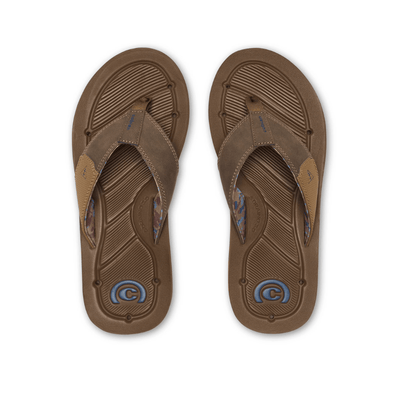 Cobian Men’s Draino 3™ Waterproof Non - Slip Flip‑Flops - Brown 3