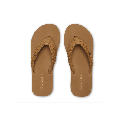 Cobian Women's Braided Bounce Sandal - Chestnut 2