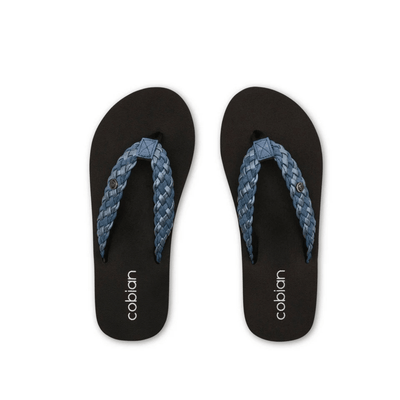 Cobian Women's Braided Bounce Sandal - Indigo 2