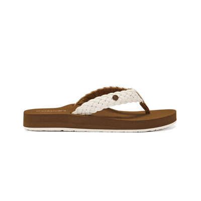 Cobian Women's Braided Bounce Synthetic Leather Casual Sandals 1