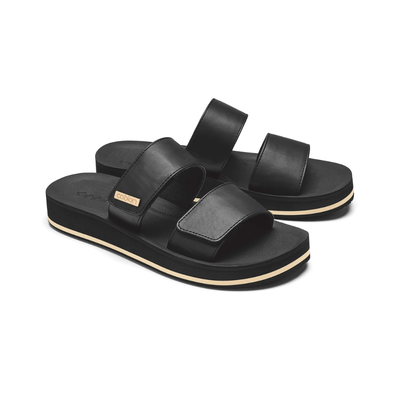 Cobian Women’s Dana Rise™ Adjustable Strap Elevated Sandal – Black 3
