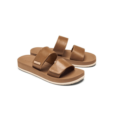 Cobian Women's Dana Rise Sandal Tan - top view