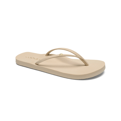 Cobian Women's Nias Bounce 2™ Full arch support Flip‑Flops - Cream 2