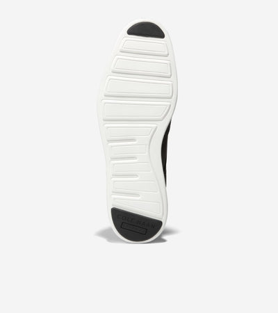 Cole Haan Men Original Grand Wingtip Oxford Leather Black White Shoes 6