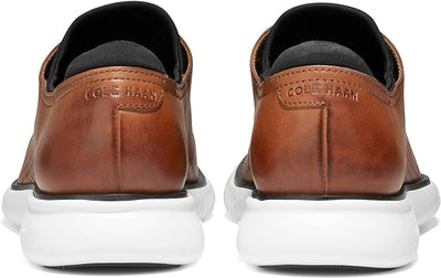 Cole Haan Men's 2. Zerogrand Laser Wing Oxford British Tan-Ivory Shoes3