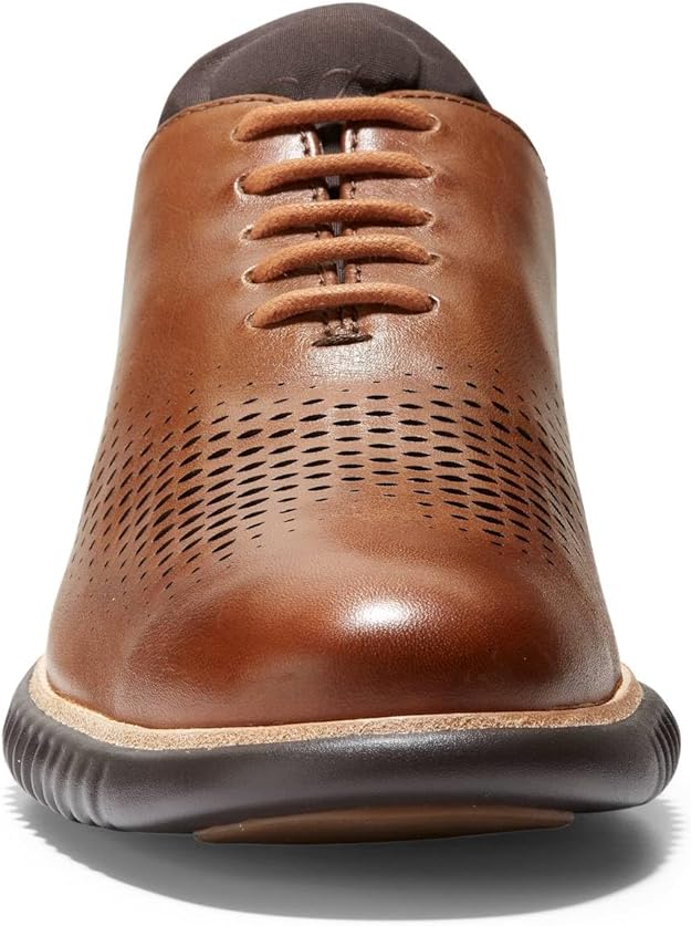 Cole Haan Men's 2.Zerogrand Laser Wingtip Oxford, British tan/Java Shoes - Men's ShoesCole Haan