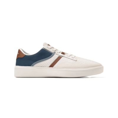 Cole Haan Men's Grand Crosscourt Winner Ivory/ Navy Blazer Sneakers 1