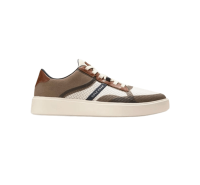 Cole Haan Men’s Grand Crosscourt Winner Sneakers - Ivory / British Tan 1