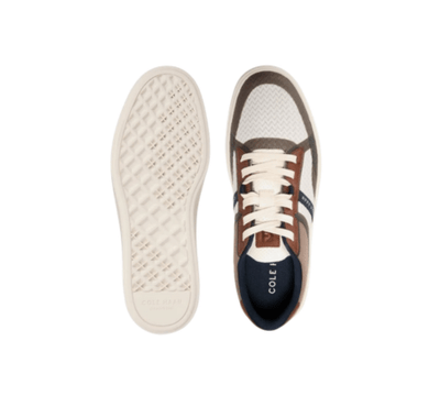 Cole Haan Men’s Grand Crosscourt Winner Sneakers - Ivory / British Tan 3