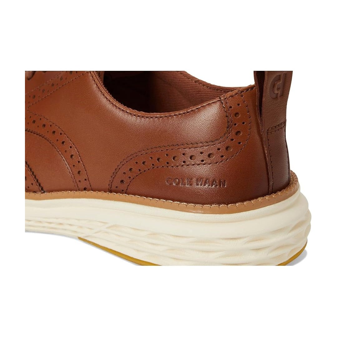 Cole Haan Men's Grand Hurrion Wing Oxford British Tan / Ivory Shoes 7