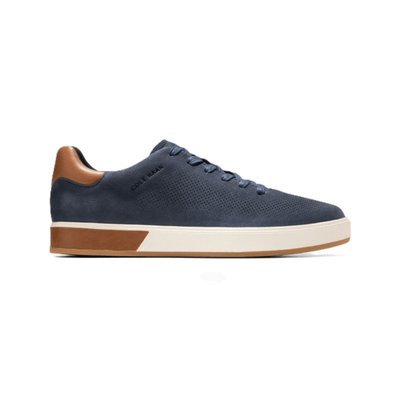 Cole Haan Men's Grandpro Angleace Navy Blazer - British Tan - Gum Sneakers 1