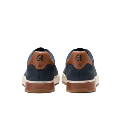 Cole Haan Men's Grandpro Angleace Navy Blazer - British Tan - Gum Sneakers 5