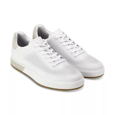 Cole Haan Men's Grandpro Angleace Optic White / Silver Birch Sneakers Shoes 2