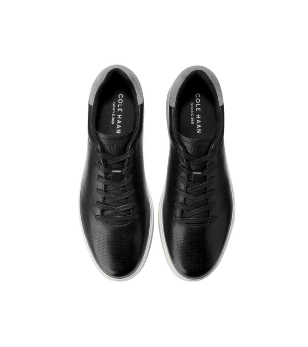 Cole Haan Men's GrandPrø Angleace Sneakers - Black/Sea Stone/Glacier Gray 4
