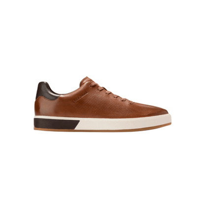 Cole Haan Men's GrandPrø Angleace Sneakers - British Tan/Dark Chocolate/Ivory 1