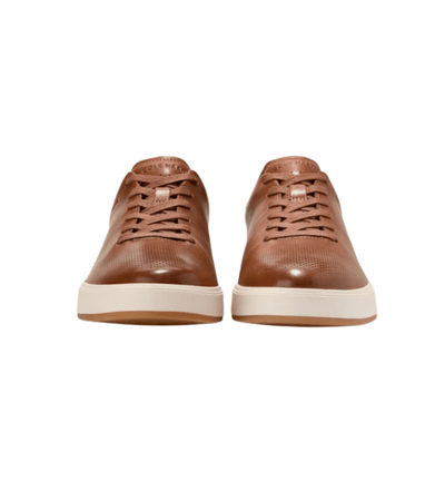 Cole Haan Men's GrandPrø Angleace Sneakers - British Tan/Dark Chocolate/Ivory 7