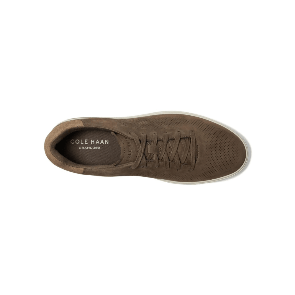 Cole Haan Men's GrandPrø Angleace Sneakers - Morel Nubuck / Irish Coffee 3