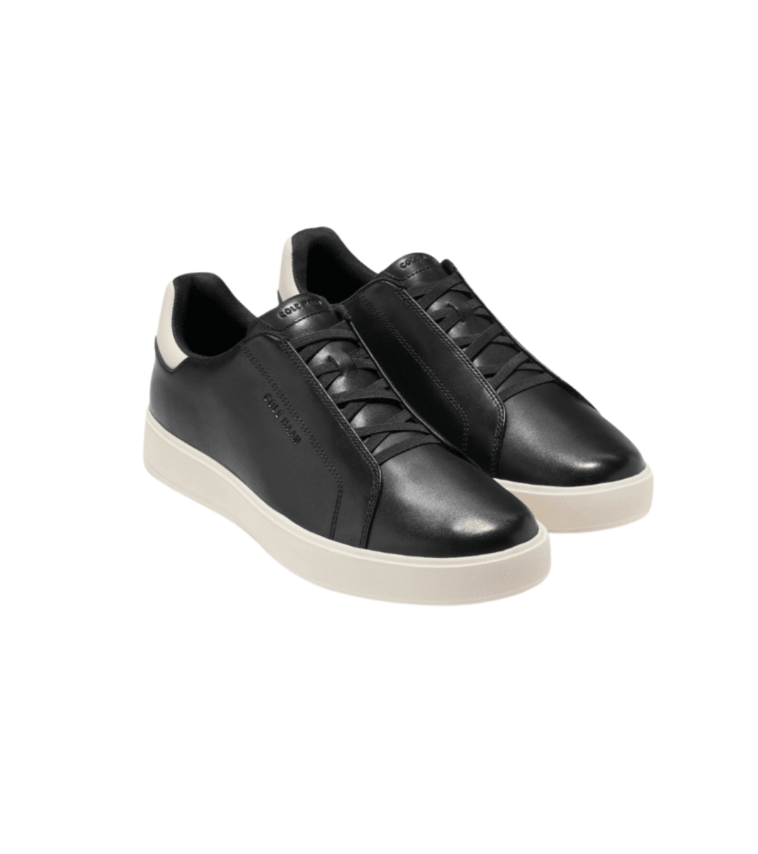 Cole Haan Men's GrandPrø Luxe Slip - On Sneakers Black/Ivory 2