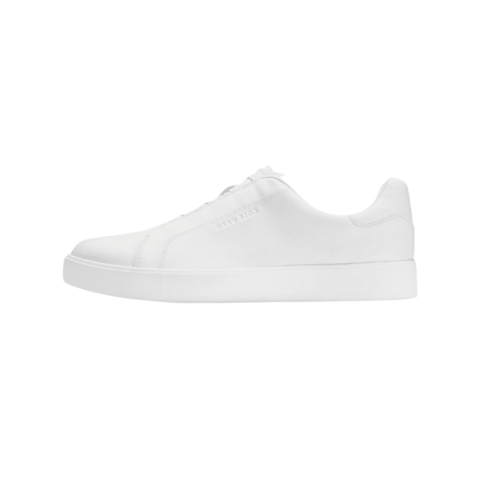 Cole Haan Men's GrandPrø Luxe Slip - On Sneakers - Optic White/Optic White 5