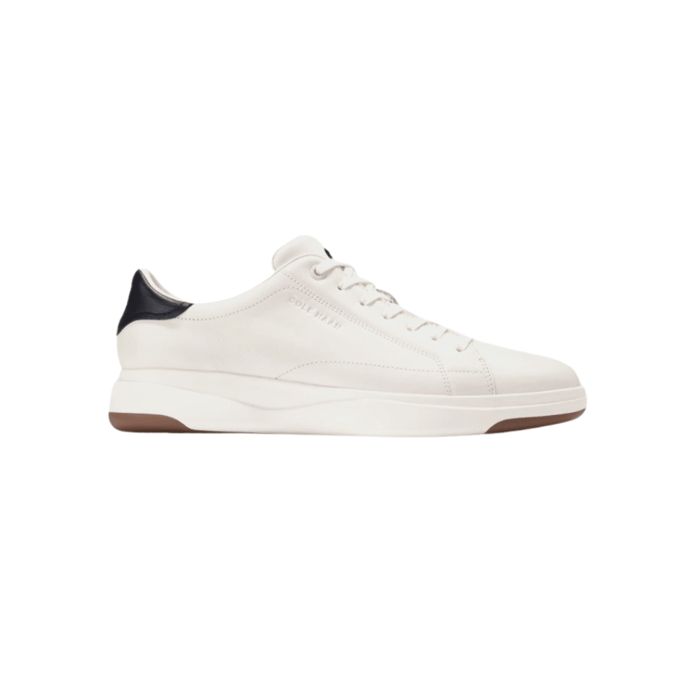 Cole Haan Men's GrandPrø Tennis 2.0 Leather Sneakers - Ivory/Black 1