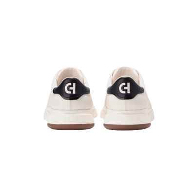 Cole Haan Men's GrandPrø Tennis 2.0 Leather Sneakers - Ivory/Black 4