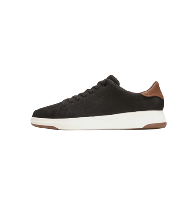 Cole Haan Men's GrandPrø Tennis 2.0 Sneakers - Black/British Tan/Ivory 5