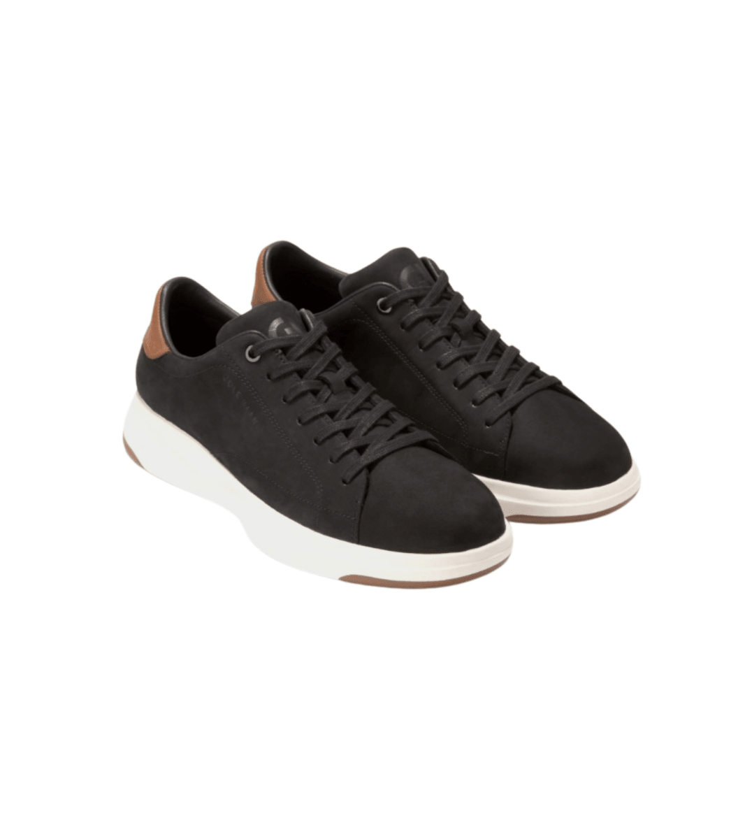 Cole Haan Men's GrandPrø Tennis 2.0 Sneakers - Black/British Tan/Ivory 2