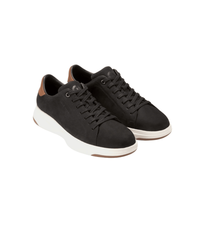Cole Haan Men's GrandPrø Tennis 2.0 Sneakers - Black/British Tan/Ivory 2